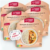 Pack 5 plats BLANQUETTE DE POISSON