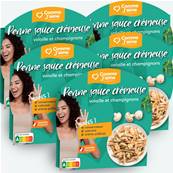Pack 5 plats PENNE SAUCE CREMEUSE