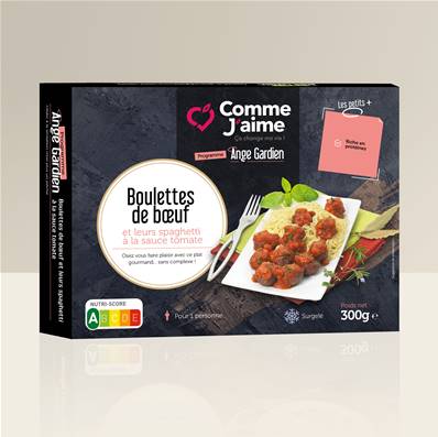 Boulettes de boeuf et leurs spaghetti à la sauce tomate