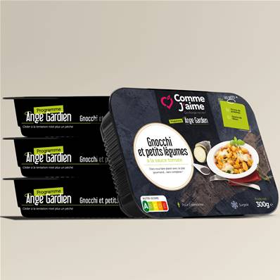 GNOCCHIS ET PETITS LEGUMES Pack 4 plats surgelés