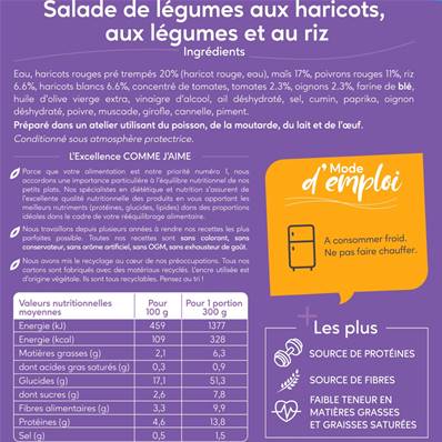 Salade mexicaine végétarienne