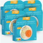 Pack 5 plats MERLU SAUCE À L'ESTRAGON