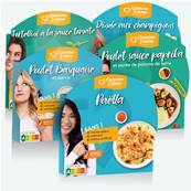 Pack 5 plats A FAIBLE TENEUR EN MATIÈRES GRASSES