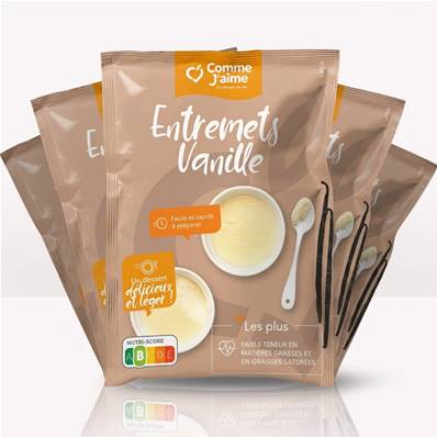 5 Entremets VANILLE