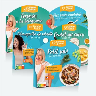 Pack 5 plats A FAIBLE TENEUR EN SUCRES
