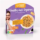 Nouilles aux légumes et sauce soja