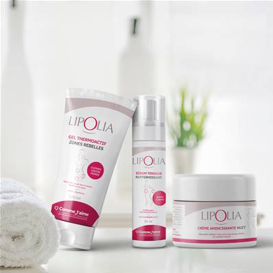 Rituel soins minceur LIPOLIA
