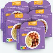 Pack 5 plats  POULET AU PESTO ROSSO