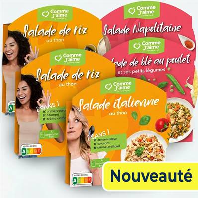 Pack 5 SALADES ESTIVALES