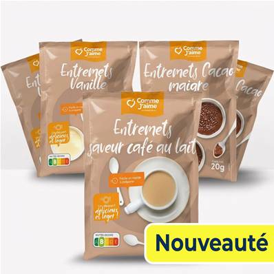 5 entremets MULTI SAVEURS