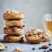 Cookies au chocolat et amandes sans gluten bio