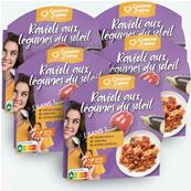 Pack 5 plats RAVIOLIS AUX LEGUMES