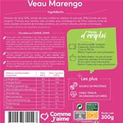 Veau Marengo et pommes de terre