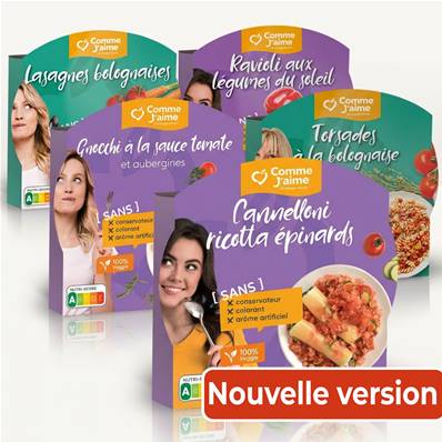 Pack 5 plats ITALIE