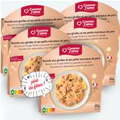 Pack 5 plats RAVIOLIS AUX GIROLLES