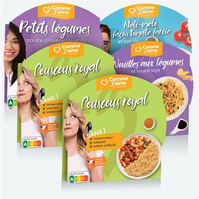 Pack 5 plats PAUVRES EN SEL
