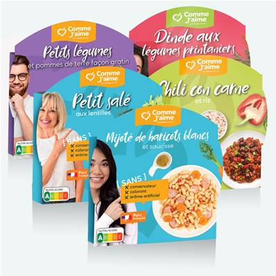 Pack 5 plats SOURCE DE FIBRES