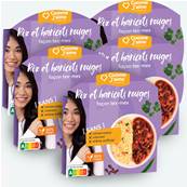 Pack 5 plats RIZ ET HARICOTS ROUGES