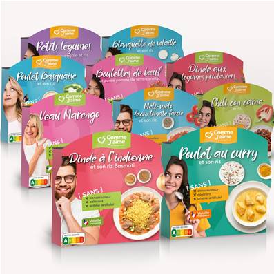 Pack 10 plats SANS GLUTEN