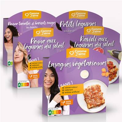 Pack 5 plats VEGGIE
