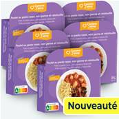 Pack 5 plats  POULET AU PESTO ROSSO