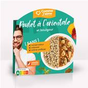 Poulet à l'orientale et boulgour