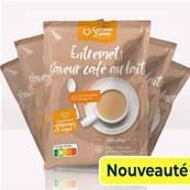 5 entremets saveur CAFÉ AU LAIT